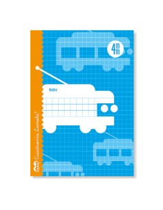 LIBRETA CUBIERTA BASICA 4º RAYADO 4 MM 30 HOJAS LAMELA 06004